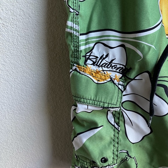 Billabong Hawaiian Swim Board Shorts 32 Floral - Picture 6 of 6